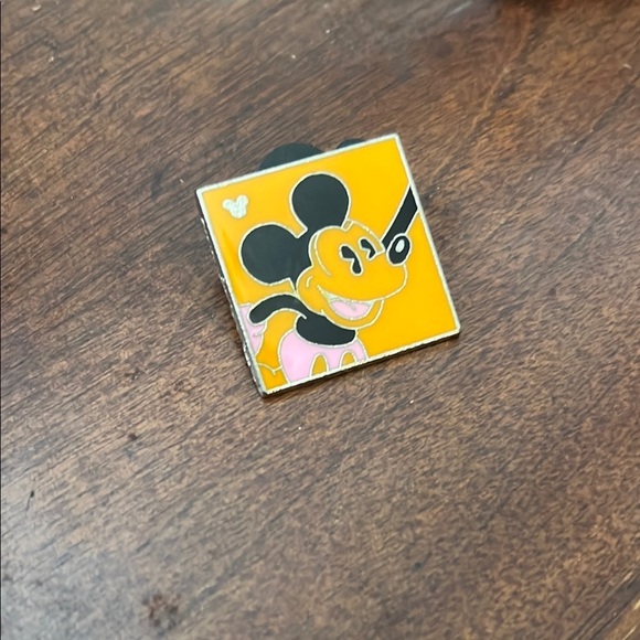 Disney Other - Disney Mickey Mouse Orange Pin